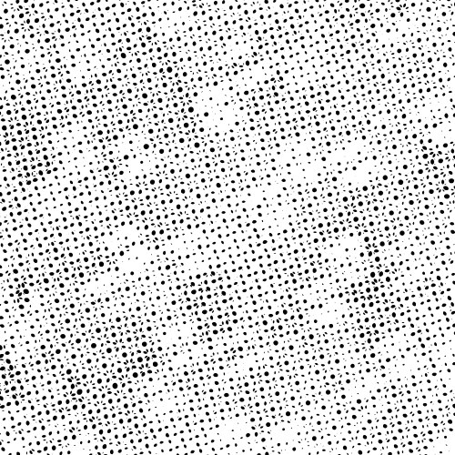 Distress overlay halftone vector image