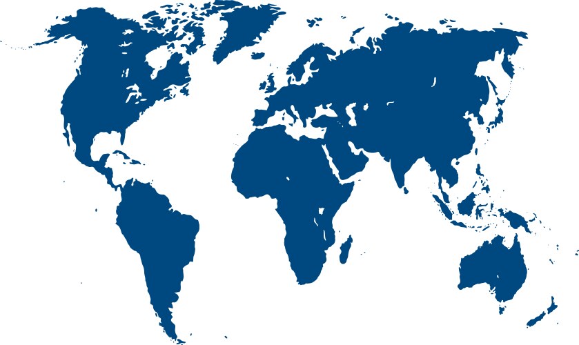 World map vector image