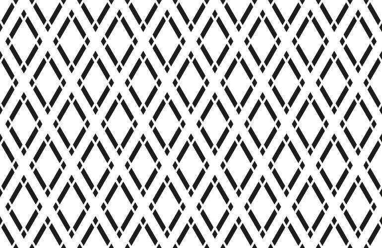 Seamless diamonds pattern vector image