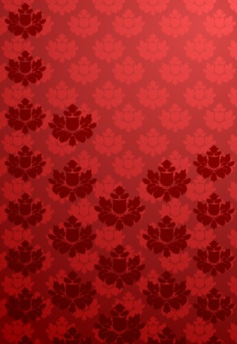 Vertical red glamour pattern vector image