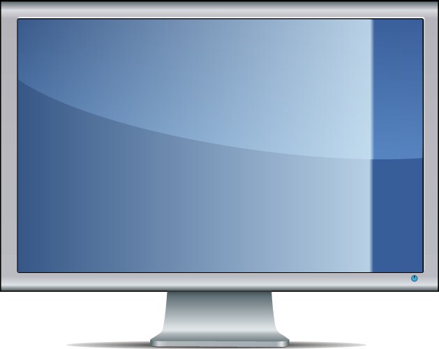 Monitor vector image