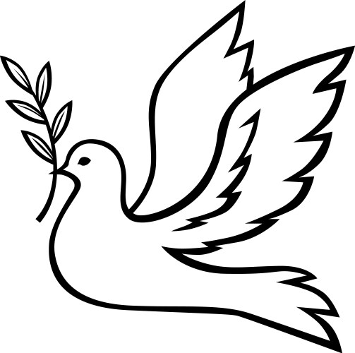 dove vector image