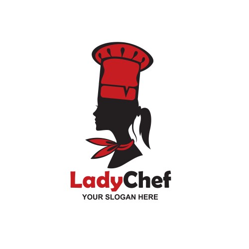 Chef woman design vector image