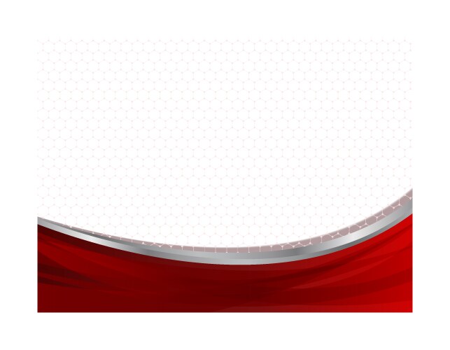 Abstract technology business red curve vector image