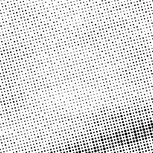 Grunge halftone background vector image