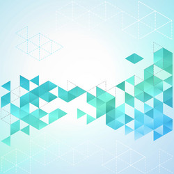 abstract geometric background with triangle vector image