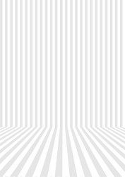 abstract white background with perspective lines vector image