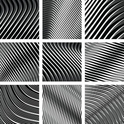 op art backgrounds vector image