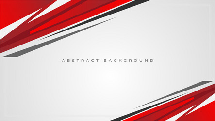 red white abstract background vector image