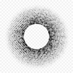 circle halftone geometric dotted gradient pattern vector image