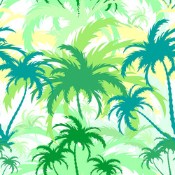 palm treesseamless background vector image