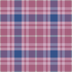 plaid seamless pattern in red check fabric vector image