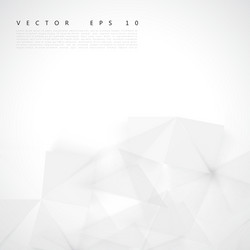 background abstract polygon triangle vector image