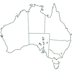 australia vector image