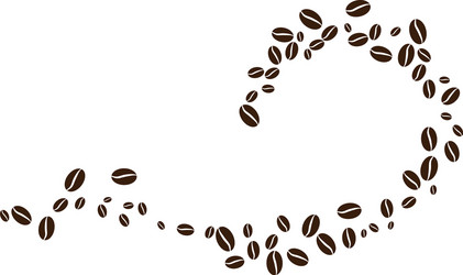 coffee bean icon vector image