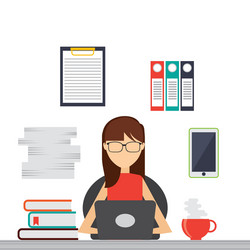 people working design vector image