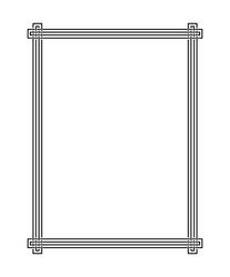 frame with border template vector image