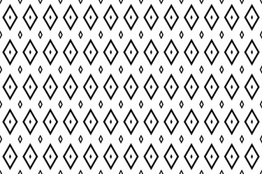 seamless diamonds pattern vector image