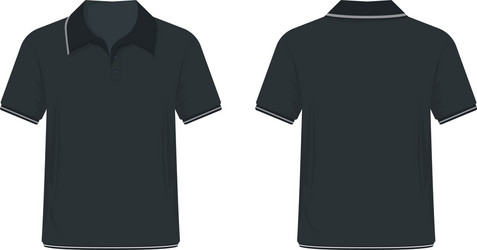 1-miscelaneous-pattern-polo-shirt-collection4 vector image