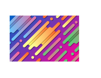 colorful abstract composition with diagonal lines vector image