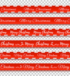 merry christmas banners vector image