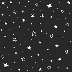 seamless pattern with stars vector image