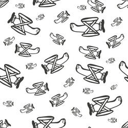 pattern airplane vector image