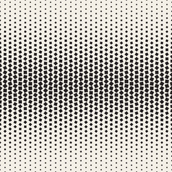 seamless black and white halftone random vector image