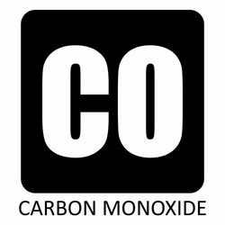 carbon monoxide symbol vector image