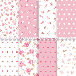 floral patterns vector image