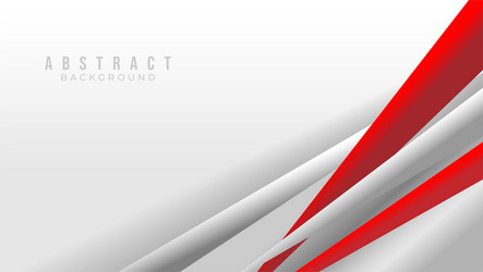 red white abstract background vector image