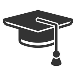 square academic cap 1 vector