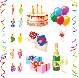 birthday vector image