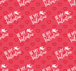 happy valentines day card vector image