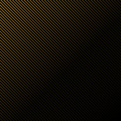 black background in gold stripes vector image