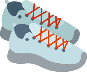 sneakers vector image