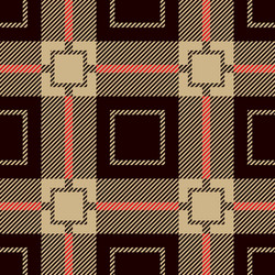 seamless tartan pattern vector image