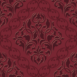 damask seamless pattern element elegant luxury vector image