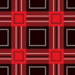 seamless tartan pattern vector image