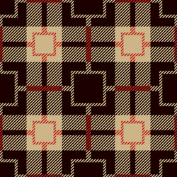 seamless tartan pattern vector image