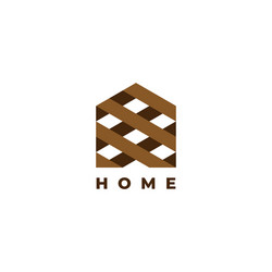 house logo design symbol template vector image