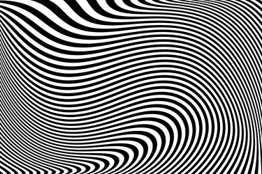 wavy lines pattern vector image