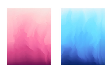 abstract gradient colors blue and pink backgrounds vector image