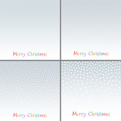 set of year snowflake backgrounds vector image