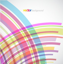 rainbow background vector image