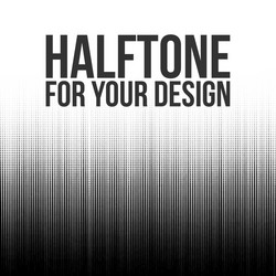 halftone lines abstract background vector image