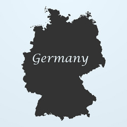 map of germany vector image