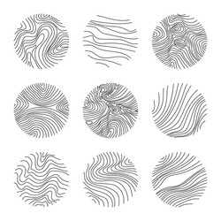 hand drawn templates vector image