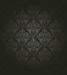 damask seamless pattern vector image