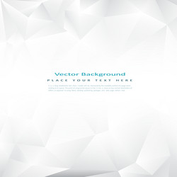 background with white triangles vector image